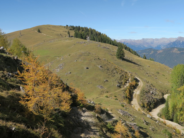 Weg 229 zwischen Sattelköpfe und St. Lorenzer Hochalm