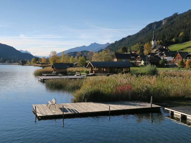 Techendorf vom Weißensee aus