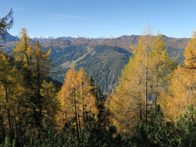 vom Salzburger Almenweg Richtung Südwesten (14. Okt.)