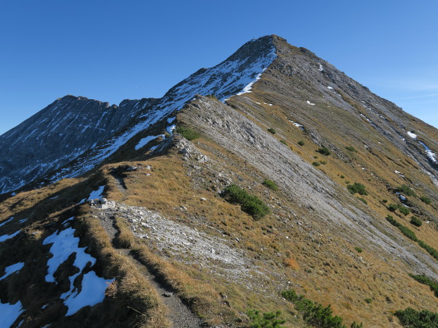 Weg 73 zwischen Tagweidegg und Schwarzkopf (14. Okt.)