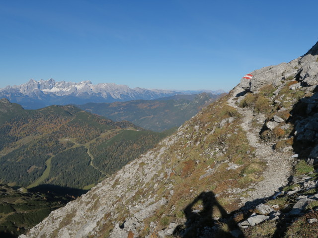 Weg 73 zwischen Schwarzkopf und Steinfeldspitze (14. Okt.)