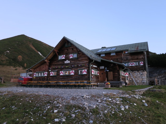 Südwiener Hütte, 1.801 m (15. Okt.)