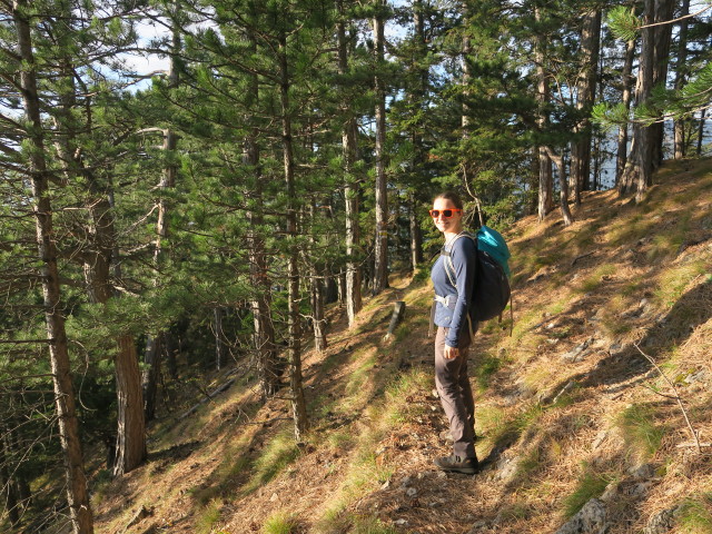 Sabine zwischen Himberg und Puchberg am Schneeberg