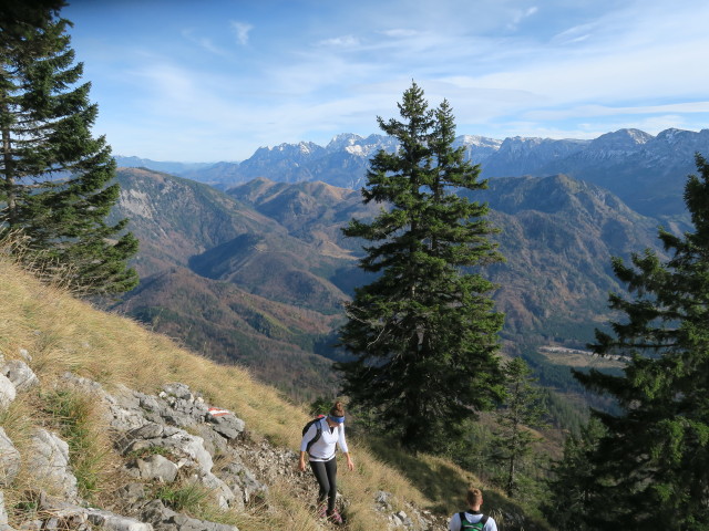 Weg 423 zwischen Eibenbergschneid und Hiaslalm
