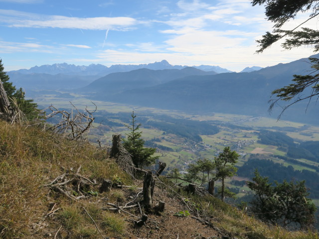 Gailtal vom Gailtaler Höhenweg aus