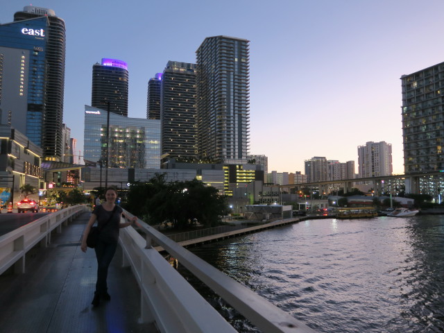 Sabine bei Miami River in Miami (4. Nov.)