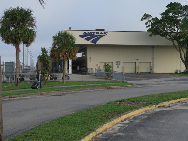 Sabine bei der Miami Station (5. Nov.)