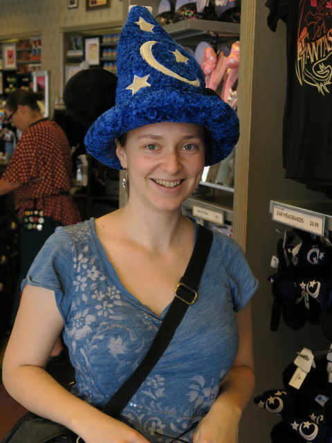 Sabine in Disney's Hollywood Studios (6. Nov.)