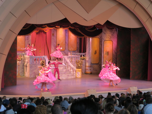 Beauty and the Beast Show in Disney's Hollywood Studios (6. Nov.)