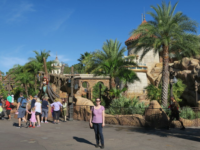 Sabine in Fantasyland im Magic Kingdom (7. Nov.)