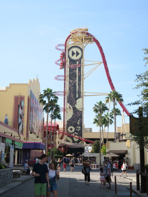 Hollywood Rip Ride Rockit in den Universal Studios Florida (8. Nov.)