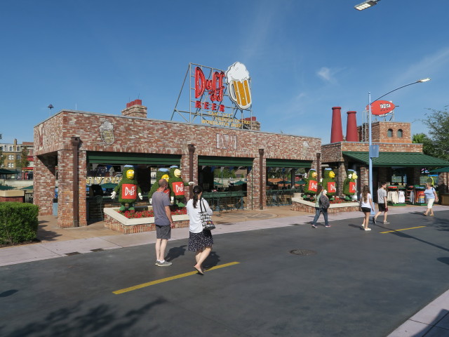 Duff Brewery in den Universal Studios Florida (8. Nov.)