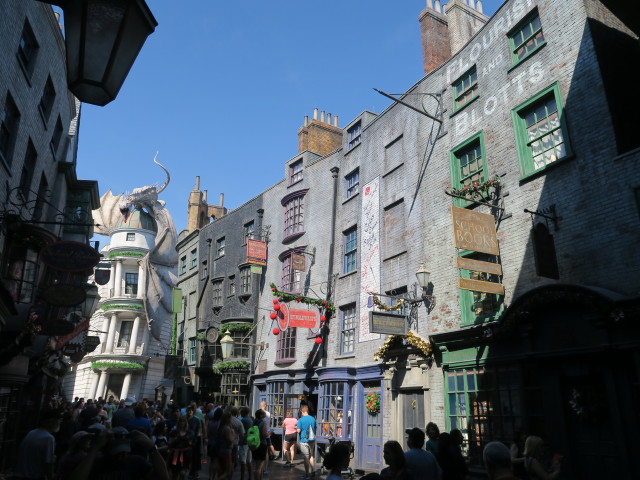 Diagon Alley in den Universal Studios Florida (8. Nov.)