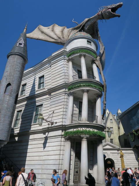 Diagon Alley in den Universal Studios Florida (8. Nov.)
