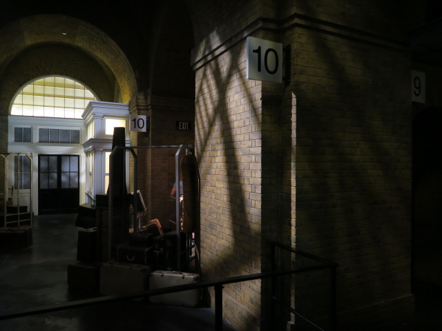 King's Cross Station in den Universal Studios Florida (8. Nov.)
