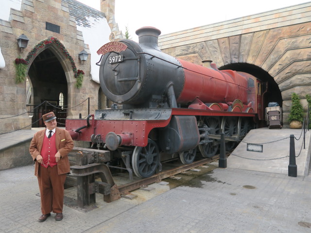 Hogwarts Express in Universal's Islands of Adventure (8. Nov.)