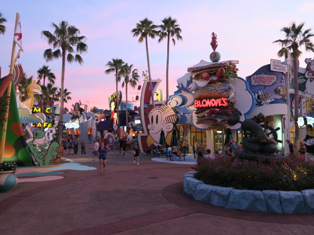 Toon Lagoon in Universal's Islands of Adventure (8. Nov.)