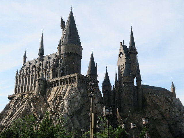 Hogwarts Castle in Universal's Islands of Adventure (9. Nov.)