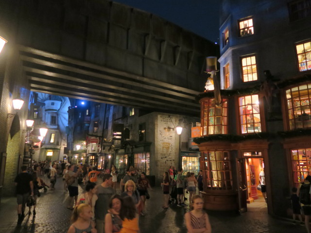 Diagon Alley in den Universal Studios Florida (9. Nov.)
