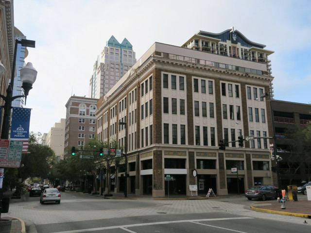 Kreuzung Orange Avenue und Central Boulevard in Orlando (10. Nov.)