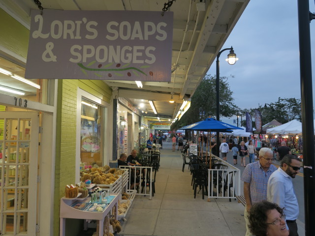 Historic Sponge Docks in Tarpon Springs (10. Nov.)
