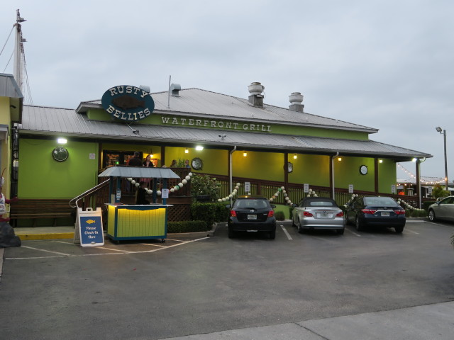 Rusty Bellies Waterfront Grill in Tarpon Springs (10. Nov.)