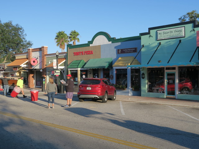 Main Street in Dunedin (11. Nov.)