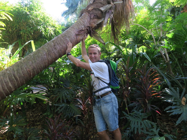 Ich in den Sunken Gardens in St. Petersburg (11. Nov.)