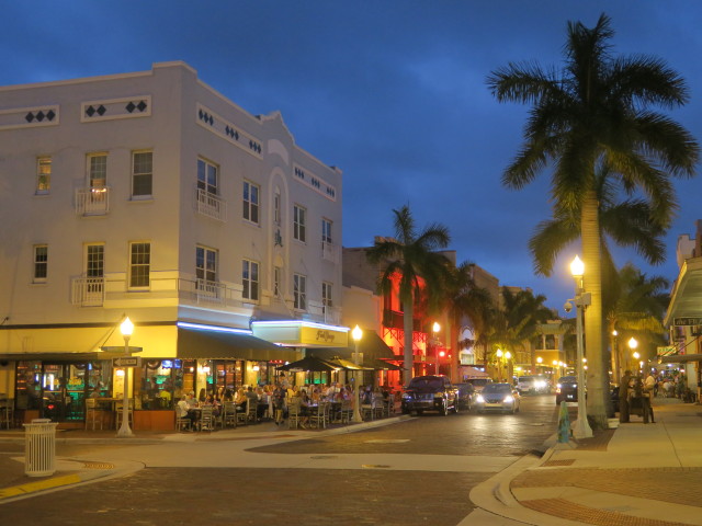First Street in Fort Myers (12. Nov.)