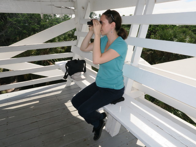 Sabine auf Cabbage Key (13. Nov.)