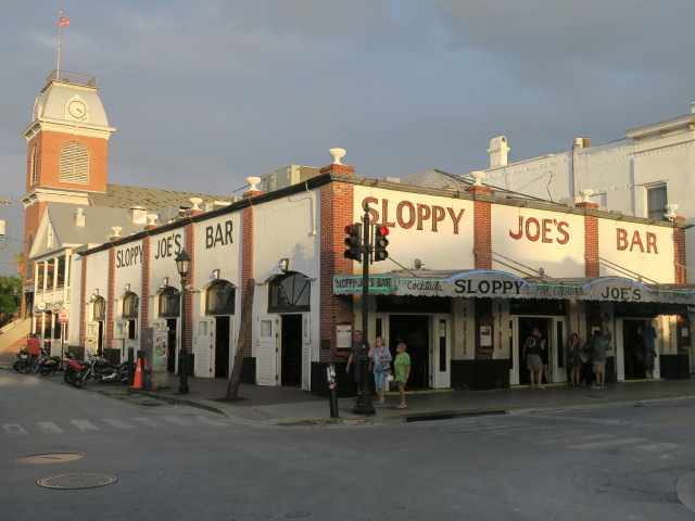 Sloppy Joe's Bar in Key West (15. Nov.)