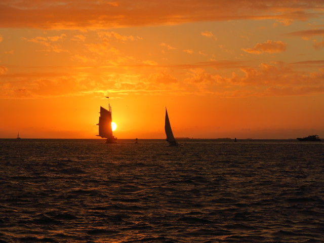 von Key West Richtung Westen (15. Nov.)