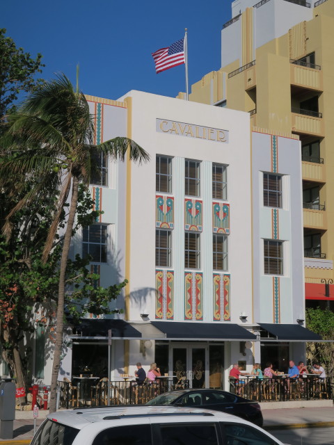 Cavalier Hotel in Miami Beach (18. Nov.)