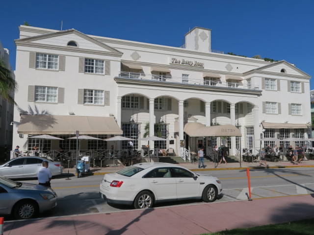 The Betsy Hotel in Miami Beach (18. Nov.)