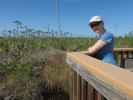 Sabine am Mannillo Trail im National Key Deer Refuge (16. Nov.)