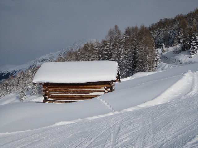 neben der Rojenabfahrt