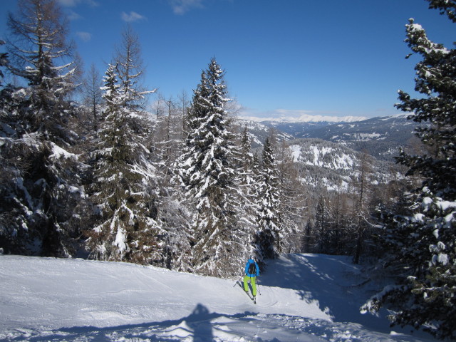 Thomas auf der Ia-Strecke