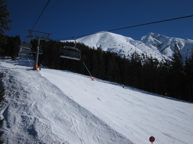 Reitheralmabfahrt von der Reitheralmbahn aus