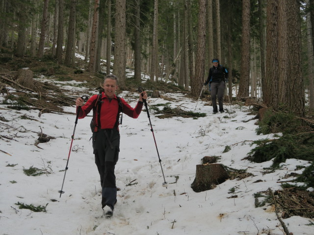 Gerhard und Ursula in der Holzknechtschütt
