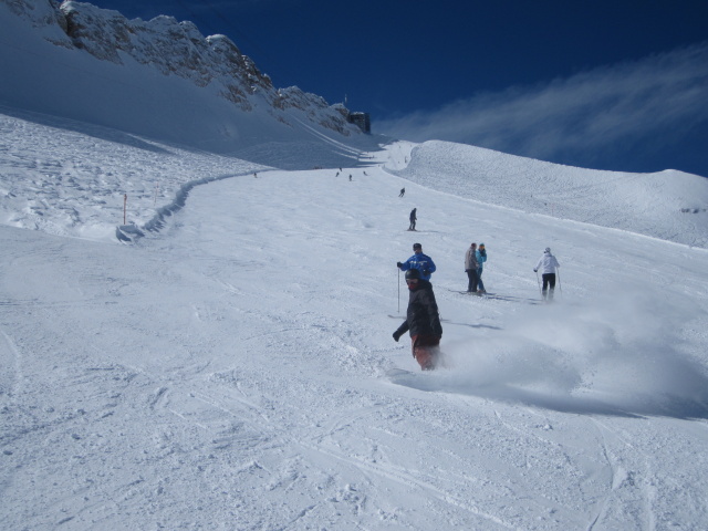 Markus auf der Piste 'Punta Rocca' (21. März)