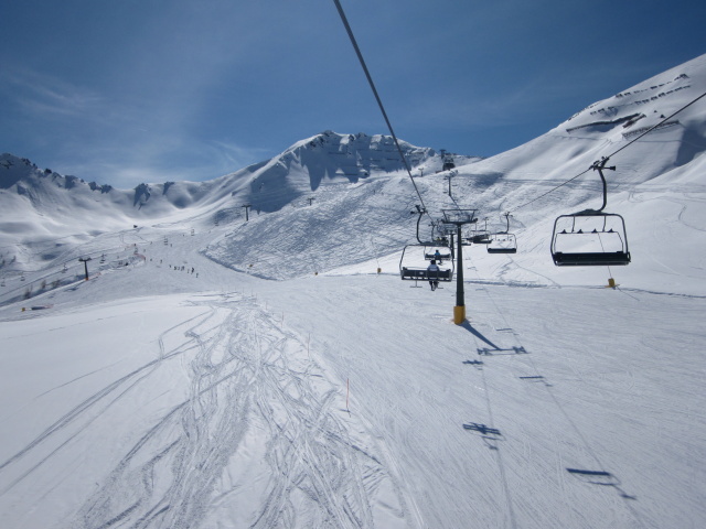 Piste 'Sella Brunech' vom Sessellift Sella Brunech aus (21. März)