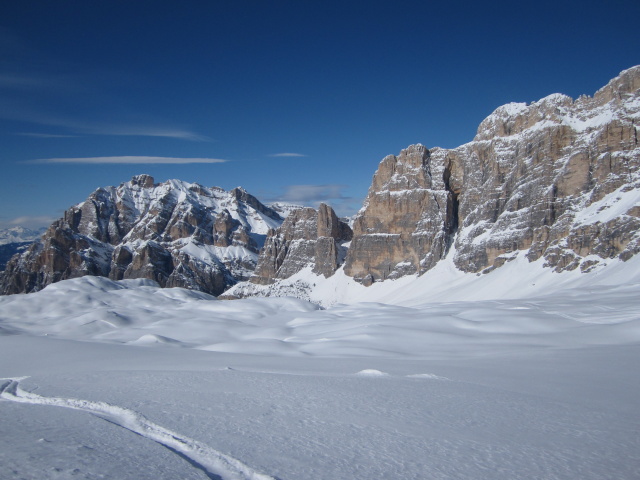 neben der Piste 'Armentarola' (22. März)