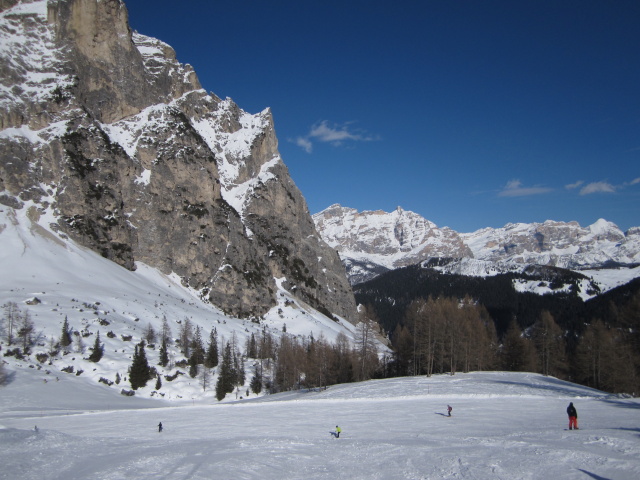 Markus auf der Piste 'Col Pradat' (23. März)