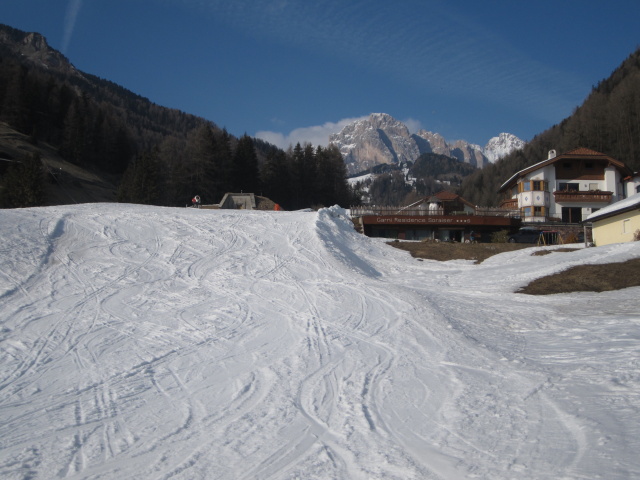 Piste 'Col Raiser - Plan da Tieja' (25. März)