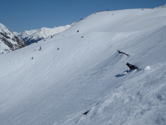 neben der Saggratabfahrt