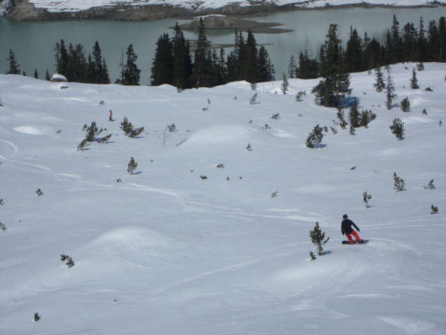 Markus neben der Saggratabfahrt
