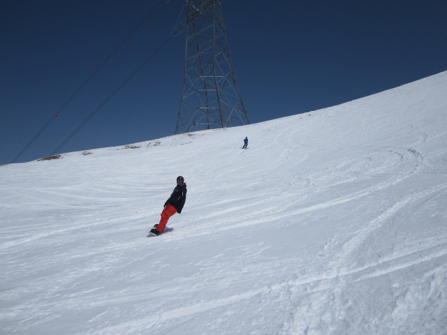 Markus und Stefan zwischen Piz Val Gronda und Fimbatal (8. Apr.)