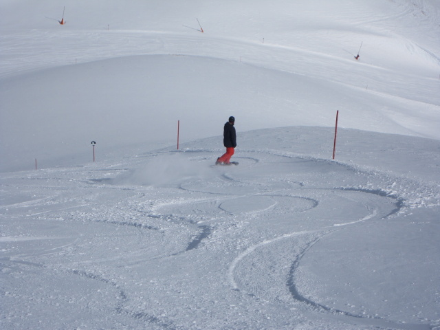 Markus auf der Piste 21 (11. Apr.)