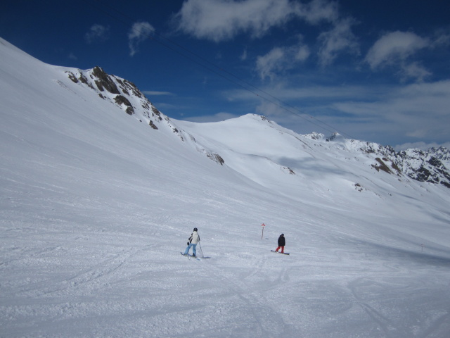 Mama und Markus auf der Piste 42 (13. Apr.)