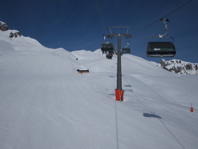 Piste 'Mähder' von der Zürserseebahn aus